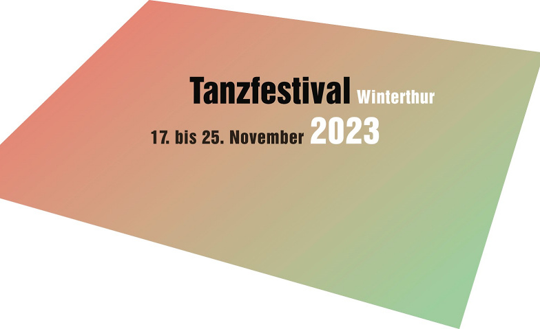 Tanzfestival Winterthur  LIVE vom 17. bis 25. November 2023
